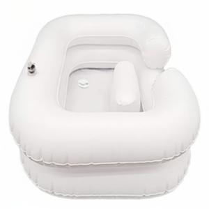 ถุงอาบน้ำพกพาแบบเป่าลมสำหรับสระผม  สำหรับผู้ที่มีความบกพร่องทางร่างกาย  กันน้ำ  ถังสระผมแบบเป่าลม - Product Image 1