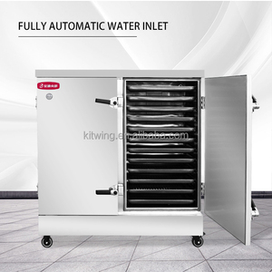 ตู้นึ่งอาหารสแตนเลส24จานหม้อนึ่งไฟฟ้าในครัวเชิงพาณิชย์ตู้นึ่งอาหาร - Product Image 4