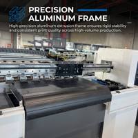 Impresora DTF Goosam de 60 cm, Máquina de Impresión con 6 Cabezales I3200, Impresora Industrial de Alta Velocidad para Camisetas, Venta al Por Mayor de Fábrica