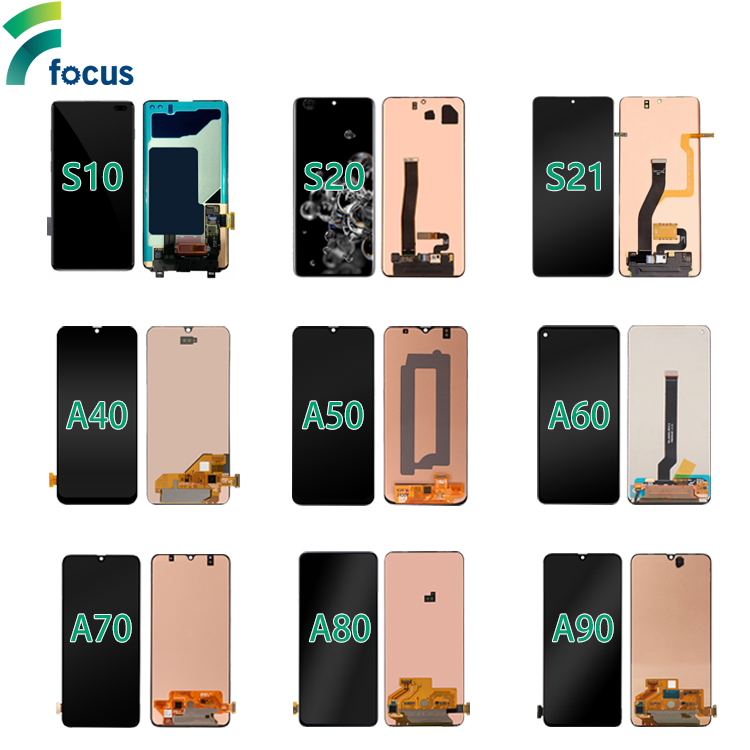 Оригинальный качественный сменный ЖК-экран для samsung galaxy S8 S9 S10 S20 S21 S22 ultra oled J520 J730 A20 A50 A70 A530