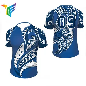 Alle Nieuw-zeeland Sublimatie Afdrukken Stiped Rugby Jersey League Jerseys Met Zwart En Andere Kleur