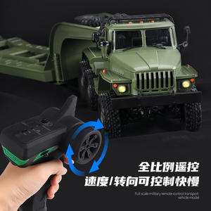 Camión de Juguete Eléctrico B36-3 <span class=keywords><strong>Ural</strong></span> 6WD, Control Remoto de 4 Canales 2.4G, Alcance de 20M, Vehículo Todoterreno, Escala 1:16 - Product Image 5