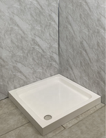 Panneaux muraux de salle de bain en PVC, vente directe usine, 2400x1000x10mm, revêtement étanche T&G pour douche et salle humide au Royaume-Uni, vente en gros, faible MOQ