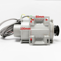 Moteur triphasé à courant alternatif Lingyun avec encodeur pour machine de porte d'ascenseur SE-JR/EMB-80-4