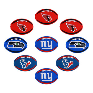 Cuentas Focal de Silicona para Hacer Bolígrafos, Abalorios Focales de Fútbol Americano, Venta Al por Mayor, Novedad - Product Image 2