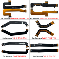Cable Flexible para Placa Base de Samsung Tab A7 10.4 A8 10.5 2021 X200 X205 S7 T736 T738B T870 T875, Cables Flexibles para Teléfono Móvil, Flex LCD Principal