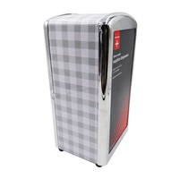 Distributeur de serviettes en métal, style restaurant, distributeur de serviettes haut pour les cafés, les bars et les restaurants
