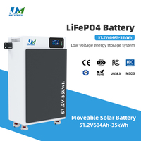Аккумулятор LiFePO4 JM 51.2В 600Ач 684Ач 30кВтч 32кВтч 35кВтч, 8000 циклов, литий-железо-фосфатный, для солнечных домашних систем накопления энергии