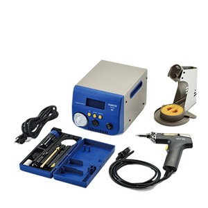 Station de dessoudage Hakko FR-410 AC100V avec fer à souder et accessoires pour soudage électronique - Product Image 1
