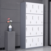 Design moderne, casier de livraison de colis postaux intelligent système intelligent beaucoup de portes boîte à colis intelligente extérieure pour appartement