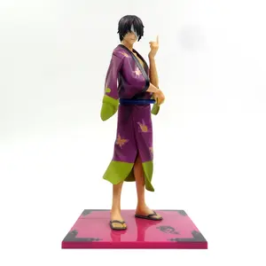 Giocattoli personalizzati in plastica Gintama Takasugi Shinsuke anime figure