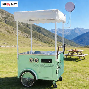 Vitrine à glaces en fibre de verre, kiosque, congélateurs à sucettes glacées, chariot de présentation de crème glacée italienne - Product Image 6