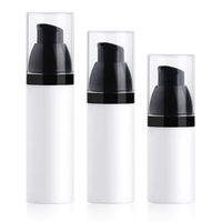 Bouteille pompe cosmétique sans air, bouteille sérum pour lotion, pp, cosmétique, 15ml, 30ml, 50ml