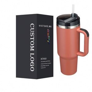 Gobelet 40 oz à isolation thermique Adventure Holiday Collection en acier inoxydable H2.0 avec poignée - Product Image 1