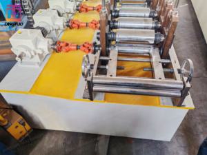 Machine de formage de tubes octogonaux personnalisée avec poinçonnage pour porte roulante, ajout de logo - Product Image 2