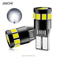 JiaChi Factory Super Bright 2835chip Series Canbus Error Free T10 W5W Led Bulb Light 2825 168 Auto Car License Plate Lamp 12-24v