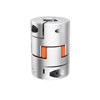 Machines d'impression 3D compatibles OEM, coupleur flexible à mâchoires pour moteur CNC en aluminium, diamètre de trou de 20 mm, acier, caoutchouc, arbre ISO9001
