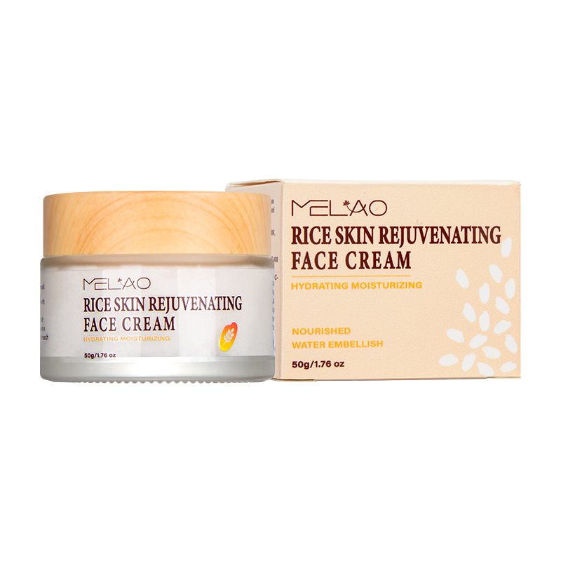 Crema facial de arroz
