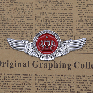 Nouvel emblème de <span class=keywords><strong>voiture</strong></span> en forme de couronne de diamant, badge de <span class=keywords><strong>voiture</strong></span> en métal en forme d'aile - Product Image 4