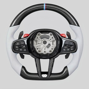 Volant en fibre de carbone personnalisé, adapté aux modèles <span class=keywords><strong>BMW</strong></span> G20/G28/G30/G32/G38/G11/G12/G05/G01/G02 - Product Image 1