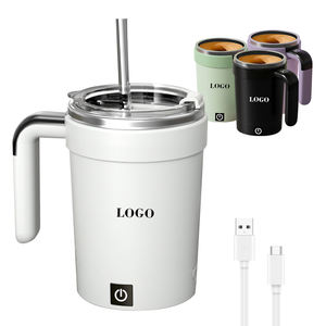 Mini Batidora de Café Desmontable de Acero Inoxidable, Tazas de Café Portátiles con Logotipo Personalizado Impreso - Product Image 1