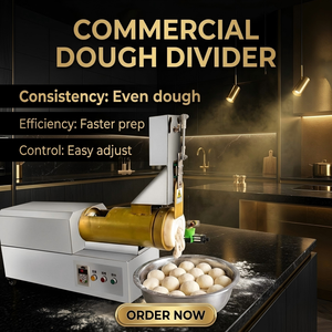 Customized CE Certified Thickened Flat Push Automatic Dough Divider Machine for Bakery Pastry Factory - Product Image 3