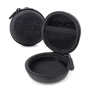 Mini sac personnalisé pour écouteurs, étui de rangement portable rond en EVA pour écouteurs - Product Image 4