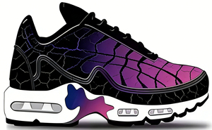 Baskets de course à lacets rayées <span class=keywords><strong>TN</strong></span> Plus de haute qualité avec coussin d'<span class=keywords><strong>air</strong></span> et empeigne en maille pour le basketball – Chaussures de sport confortables - Product Image 6