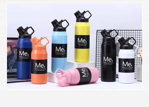 Creative 304 Stainless Steel <b>Large</b> Capacity Double Wall Vacuum Insulated Leak-Proof Water Bottle for Business <b>Gifts</b> Outdoor - Product Image 2