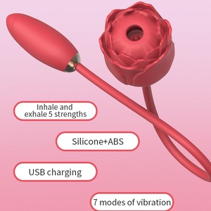 Giocattoli Erotici, Stimolatore Clitorideo a Sfera con Telecomando, Vibratore a Rosa - Product Image 6