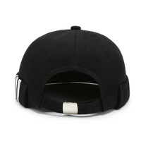 Bonnes affaires : Bonnet Docker unisexe respirant et imperméable, style marin, avec logo personnalisé, rétro, en coton, sans bord, style streetwear