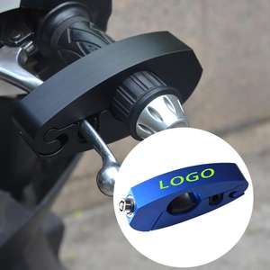 Verrouillage de guidon de moto en acier inoxydable usiné CNC Accessoire décoratif de sécurité Finition zinguée Construction standard DIN - Product Image 6