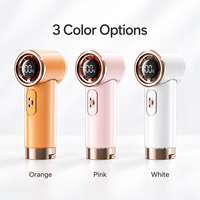 Ventilateur portable pliable haute vitesse, mini, puissant flux d'air, rechargeable USB, pour bureau et extérieur