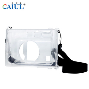 Caiul design Mini EVO trasparente custodia per Fujifilm Instax Mini Evo ibrido <span class=keywords><strong>fotocamera</strong></span> <span class=keywords><strong>istantanea</strong></span> borsa di cristallo antiurto - Product Image 6