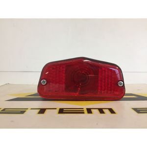 Fanale Posteriore Aftermarket per Moto, Lente Rossa con Cavi per Sistema di Illuminazione Bici - Product Image 2