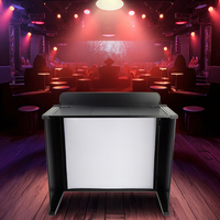 Table de DJ pliable en acier plein FS013 Yinyu avec support pour ordinateur portable et porte-gobelet en option pour les événements et les spectacles de DJ professionnels