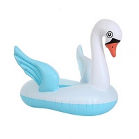 Vente en gros d'anneau de natation gonflable d'été pour enfants Bouée de sauvetage en PVC écologique pour tête d'animal aquatique Fourniture de fabricant d'anneau de siège