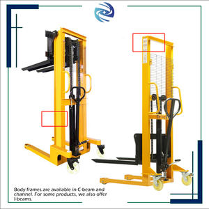 Manual portátil, buenos precios, bomba de carretilla elevadora de paletas, herramientas de elevación, apilador hidráulico de carga, carretilla elevadora para transporte ligero - Product Image 2