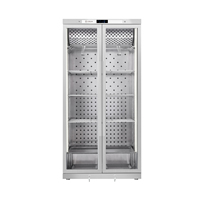 Armoire de maturation de viande électrique en acier inoxydable à double porte avec écrans LCD, intelligente, écologique, étanche, pour hôtels