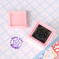 Tampon de papeterie Kawaii Mini tampon personnalisé de style coréen créatif Tampon personnalisé de dessin animé Fabricant de timbre de journal sceau
