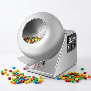 Stainless Steel <strong>Chocolate</strong> Coating Machine Automatic <strong>Peanut</strong> &amp; Nut Panning Machine for Snacks - Product Image 1