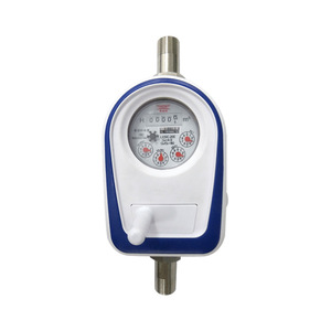 YueMeiTe Prepaid Water Meter Battery Powered Valve Controlled Threaded For Rental Properties - Product Image 4