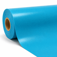 Tissu Air Dancer en PVC tricoté warp 1000D 20x20 imperméable bleu lac thème océan pour événements aquatiques