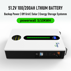 Hot Sale Wall Mounted <b>48v</b> 100ah 200ah <b>Battery</b> 6000 Cycle 85%dod 5kwh 10kwh Lithium Ion <b>Battery</b> Powerwall Home <b>Battery</b> HTE-W51100 - Product Image 3
