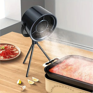 Nouvel extracteur de fumée USB portable pour cuisine, petit ventilateur d'extraction de bureau, grande aspiration pour barbecue - Product Image 1