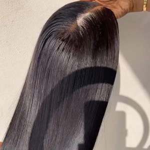 Parrucca Liscia Pre-Tagliata Senza Colla 100% <span class=keywords><strong>Capelli</strong></span> Umani 4x4 5x5 Pre-Piumata HD Lace Wigs <span class=keywords><strong>Veri</strong></span> <span class=keywords><strong>Capelli</strong></span> Umani per Donne Brasiliane - Product Image 2