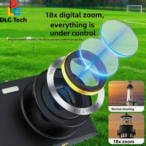 Cámara Selfie DLC <span class=keywords><strong>C6A</strong></span> Mejorada con Alta Resolución, Grabación 4K y Zoom Digital 18X para Principiantes en Fotografía y Uso Diario - Product Image 2