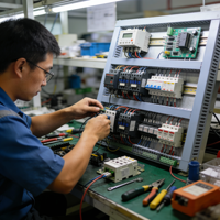 Transformateur triphasé sec d'occasion de 500 kVA, norme IEC/ANSI, faible bruit, 10 kV/0,4 kV pour la distribution d'énergie commerciale/industrielle