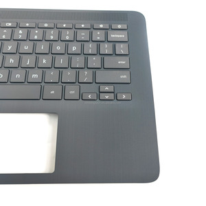 For HP Chromebook 14 G6 Series Laptop Top Cover Upper Case Palmrest with <b>Keyboard</b> L90459-001 - Product Image 5