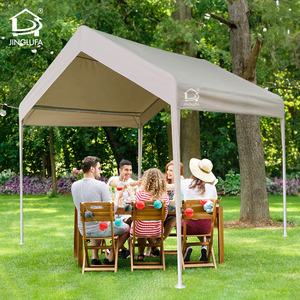 Tente de stationnement pour abri de voiture de <span class=keywords><strong>garage</strong></span> portable extérieur avec parois latérales amovibles et portes à glissière enroulables - Product Image 5